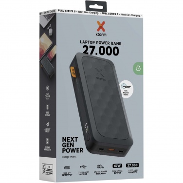 Logo trade promotional merchandise photo of: Xtorm FS5271 Fuel Series 27.000 mAh 67W power bank