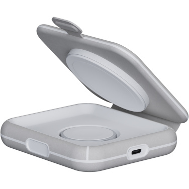 Logo trade corporate gift photo of: Xtorm XWF21 15W foldable 2-in-1 wireless travel charger