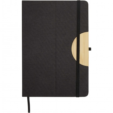 Logo trade promotional item photo of: Laura A5 hard cover notebook and ballpoint pen gift set