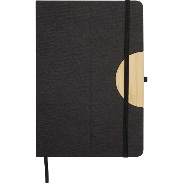 Logo trade business gift photo of: Carmen A5 hard cover notebook and ballpoint pen gift set