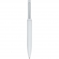 Blanca recycled aluminium ballpoint pen, White