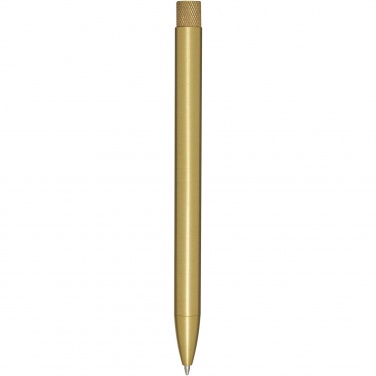 Logotrade promotional item image of: Beatriz recycled brass ballpoint pen