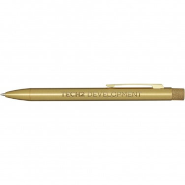 Logotrade corporate gift image of: Beatriz recycled brass ballpoint pen