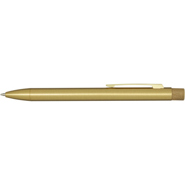 Logotrade promotional giveaways photo of: Beatriz recycled brass ballpoint pen