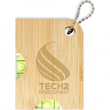 Logotrade promotional gift image of: Levo bamboo bottle opener with level 