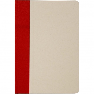 Logo trade promotional giveaways picture of: Liliana A5 sugar cane plastic hard cover notebook