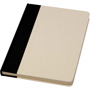 Logo trade corporate gifts image of: Liliana A5 sugar cane plastic hard cover notebook