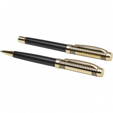 Logotrade corporate gift image of: Legato ballpoint and rollerball pen set