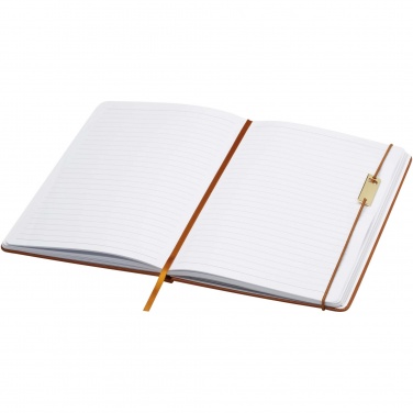 Logo trade promotional items image of: Legato A5 notebook and rollerball pen set 