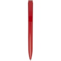 Lucia recycled plastic ballpoint pen, Red