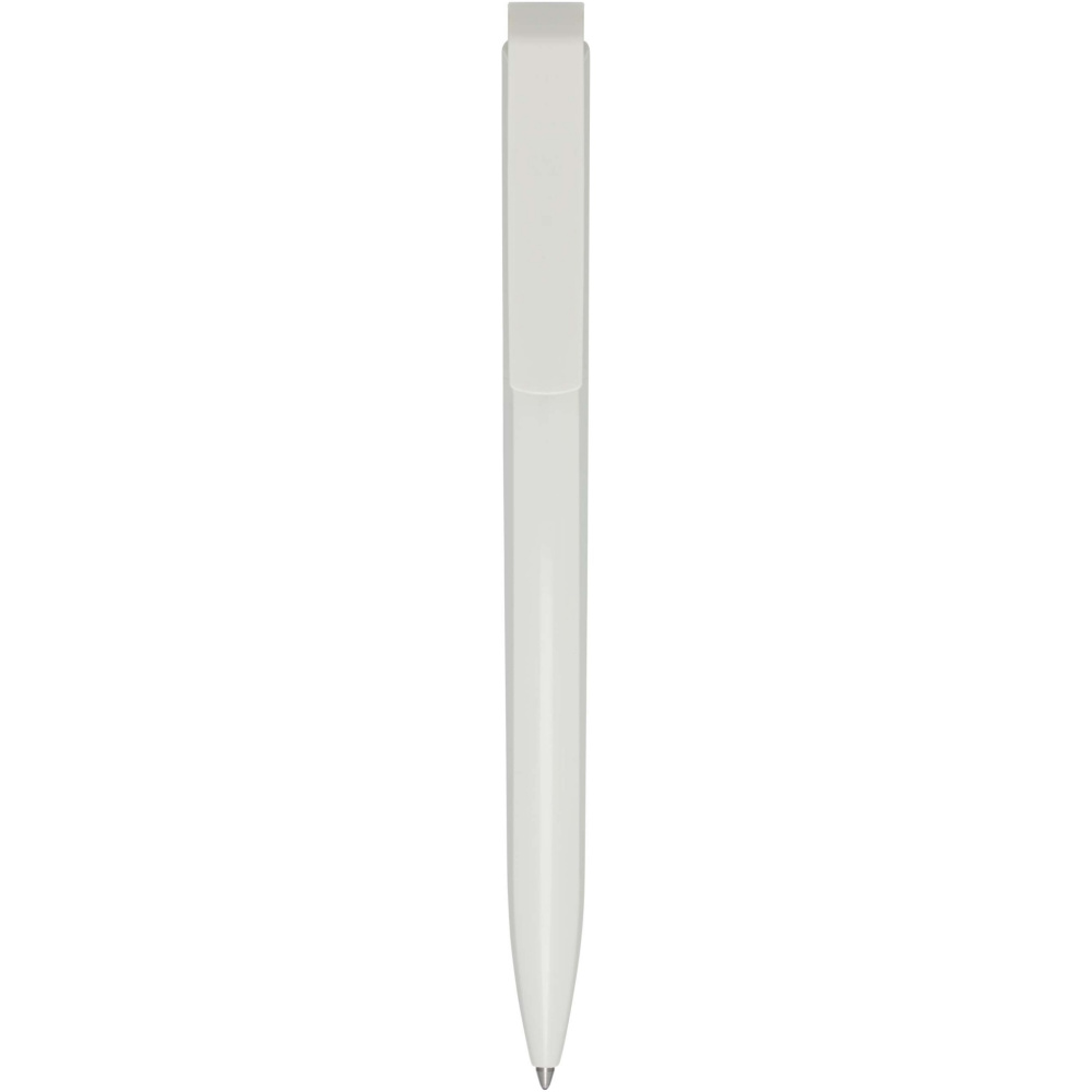 Logo trade corporate gifts image of: Lucia recycled plastic ballpoint pen