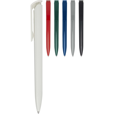 Logo trade advertising products picture of: Lucia recycled plastic ballpoint pen