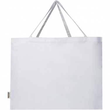 Logotrade promotional giveaways photo of: Odessa 220 g/m² GRS recycled cotton large tote bag