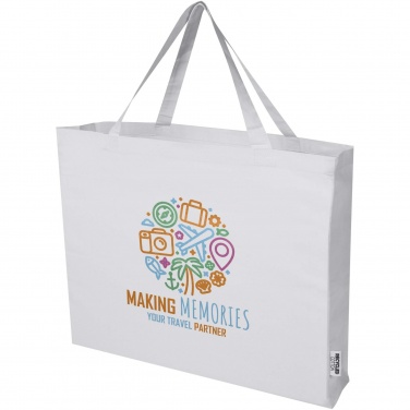 Logotrade promotional products photo of: Odessa 220 g/m² GRS recycled cotton large tote bag