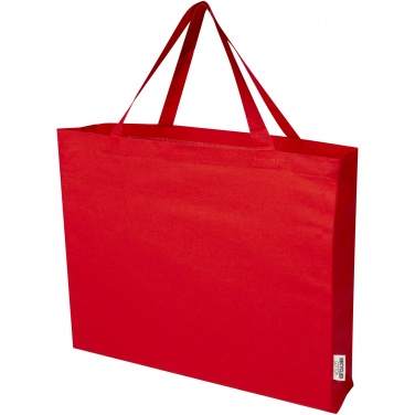 Logotrade promotional products photo of: Odessa 220 g/m² GRS recycled cotton large tote bag