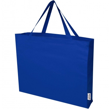 Logo trade promotional items picture of: Odessa 220 g/m² GRS recycled cotton large tote bag