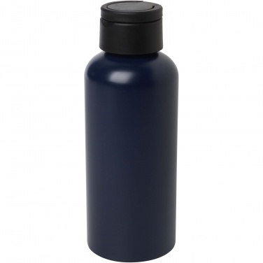 Logo trade promotional merchandise picture of: Trinity 600 ml RCS certified recycled aluminium water bottle with RPET lid