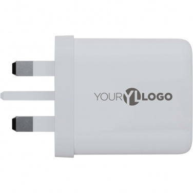 Logo trade promotional items picture of: Xtorm XEC067G GaN² Ultra 67W wall charger - UK plug