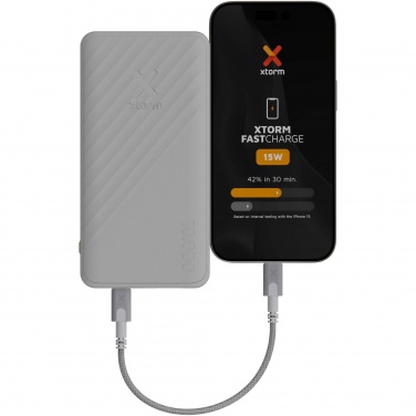 Logo trade promotional merchandise photo of: Xtorm XG210 Go2 15W 10.000 mAh fast charge power bank