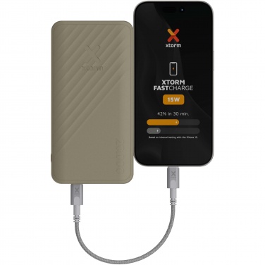 Logo trade promotional items image of: Xtorm XG220 Go2 15W 20.000 mAh fast charge power bank 