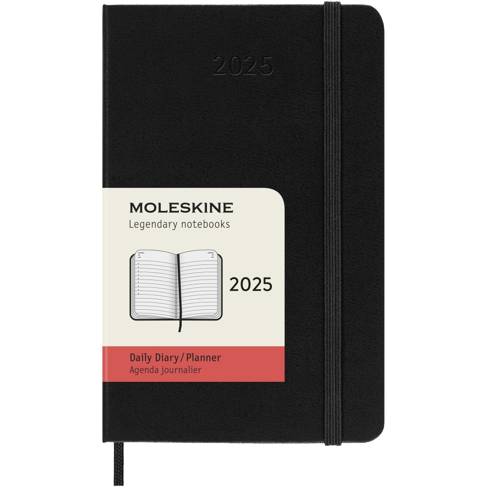 Logo trade corporate gift photo of: Moleskine hard cover 12 month PK daily planner