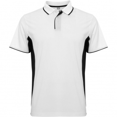 Logo trade promotional giveaways picture of: Montmelo short sleeve unisex sports polo