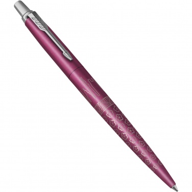 Logotrade promotional merchandise image of: Parker Jotter SE Global Icons colour trim ballpoint pen