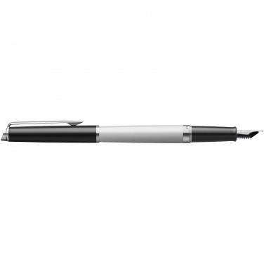 Logo trade business gifts image of: Hemisphere colour blocking fountain pen with palladium trim