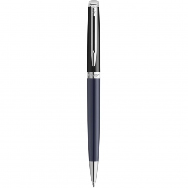 Logotrade business gift image of: Hemisphere colour blocking ballpoint pen with palladium trim