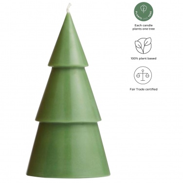 Logotrade promotional merchandise picture of: Originalhome Xmas tree candle - L