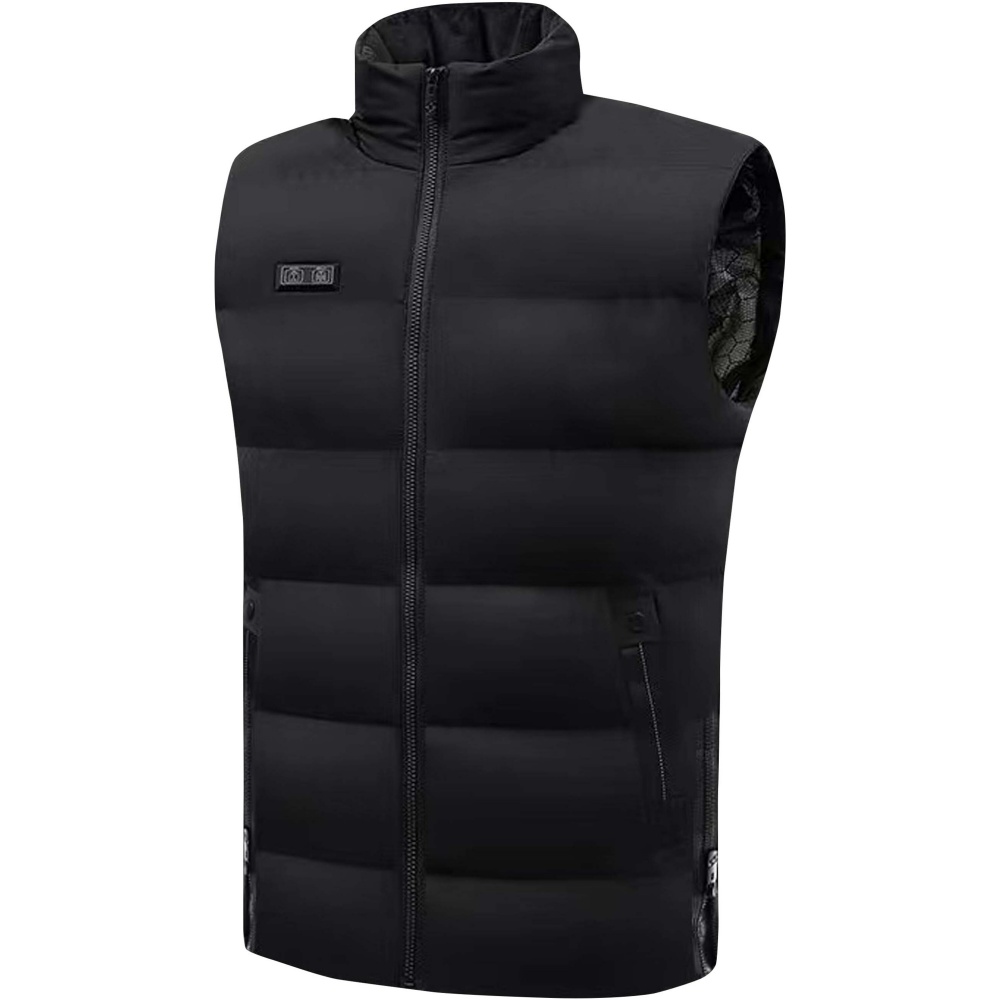 Logo trade advertising product photo of: SCX.design G01 heated bodywarmer with power bank