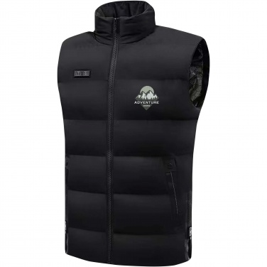 Logo trade promotional merchandise photo of: SCX.design G01 heated bodywarmer with power bank