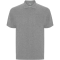 Centauro Premium short sleeve unisex polo, Marl Grey