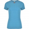 Fox short sleeve women's t-shirt, Heather Turquoise