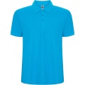 Pegaso Premium short sleeve men's polo, Turquois