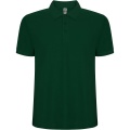 Pegaso Premium short sleeve men's polo, Bottle green