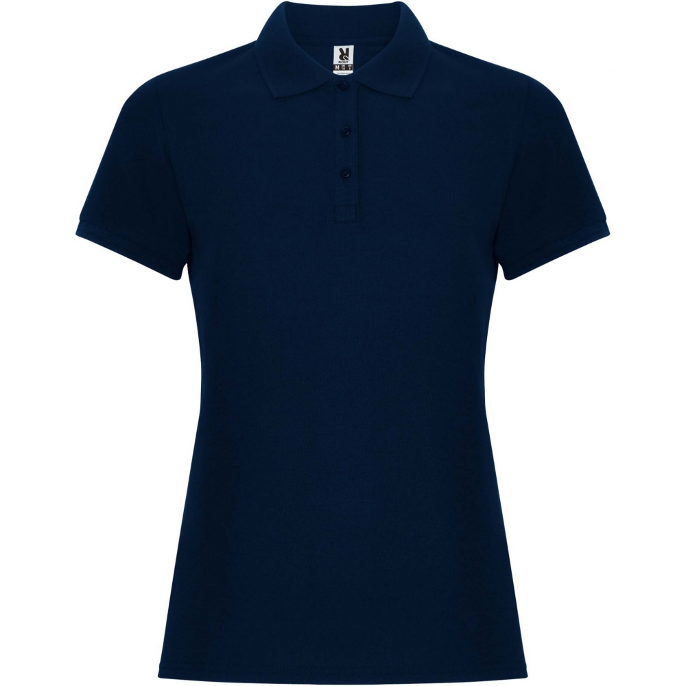 Logo trade corporate gifts picture of: Pegaso Premium short sleeve women's polo