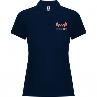 Logo trade promotional giveaways image of: Pegaso Premium short sleeve women's polo