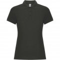 Pegaso Premium short sleeve women's polo, Dark Lead