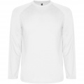 Montecarlo long sleeve men's sports t-shirt, White