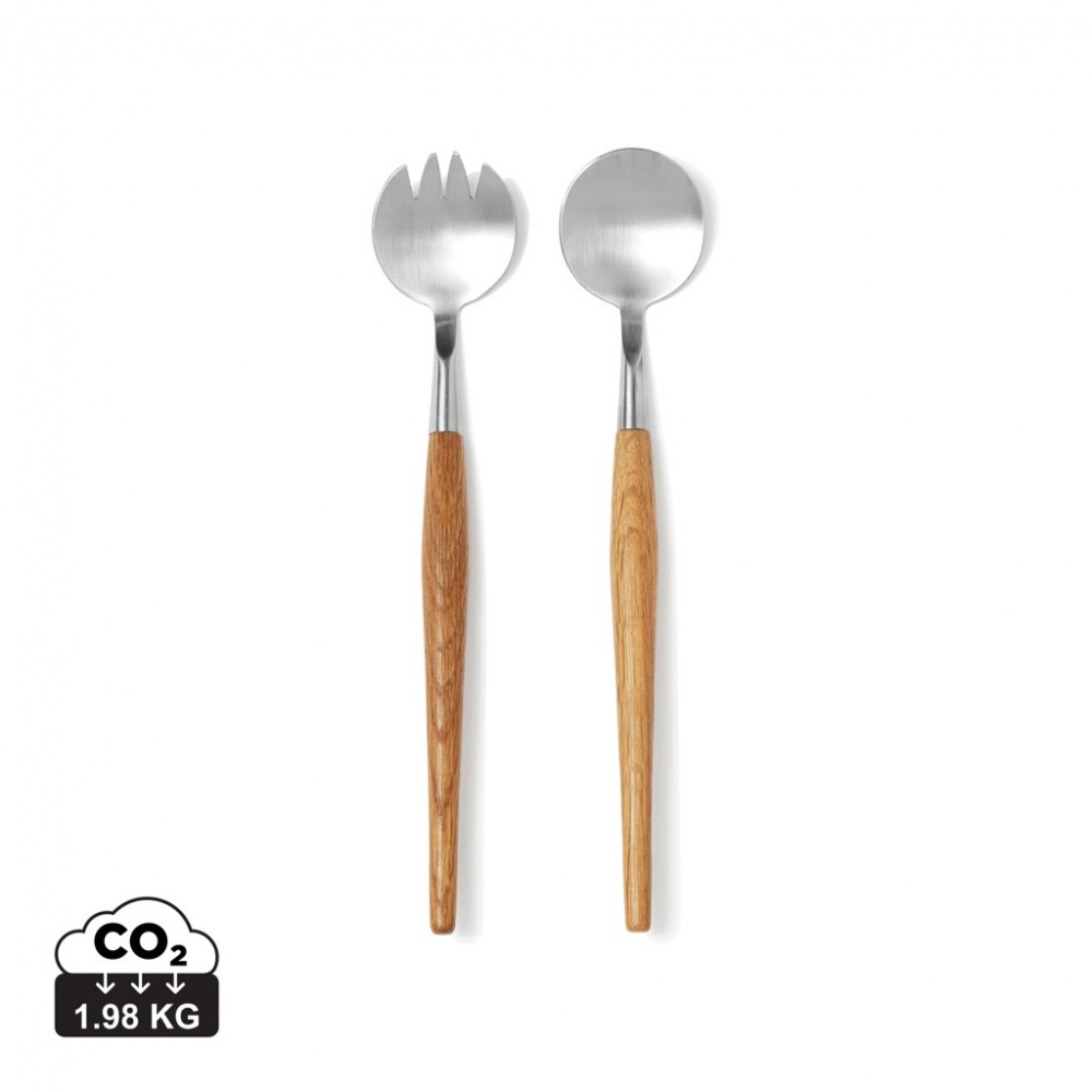 Logo trade advertising product photo of: VINGA Retro serving cutlery