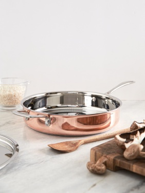 Logo trade promotional gifts image of: VINGA Baron copper sauté pan