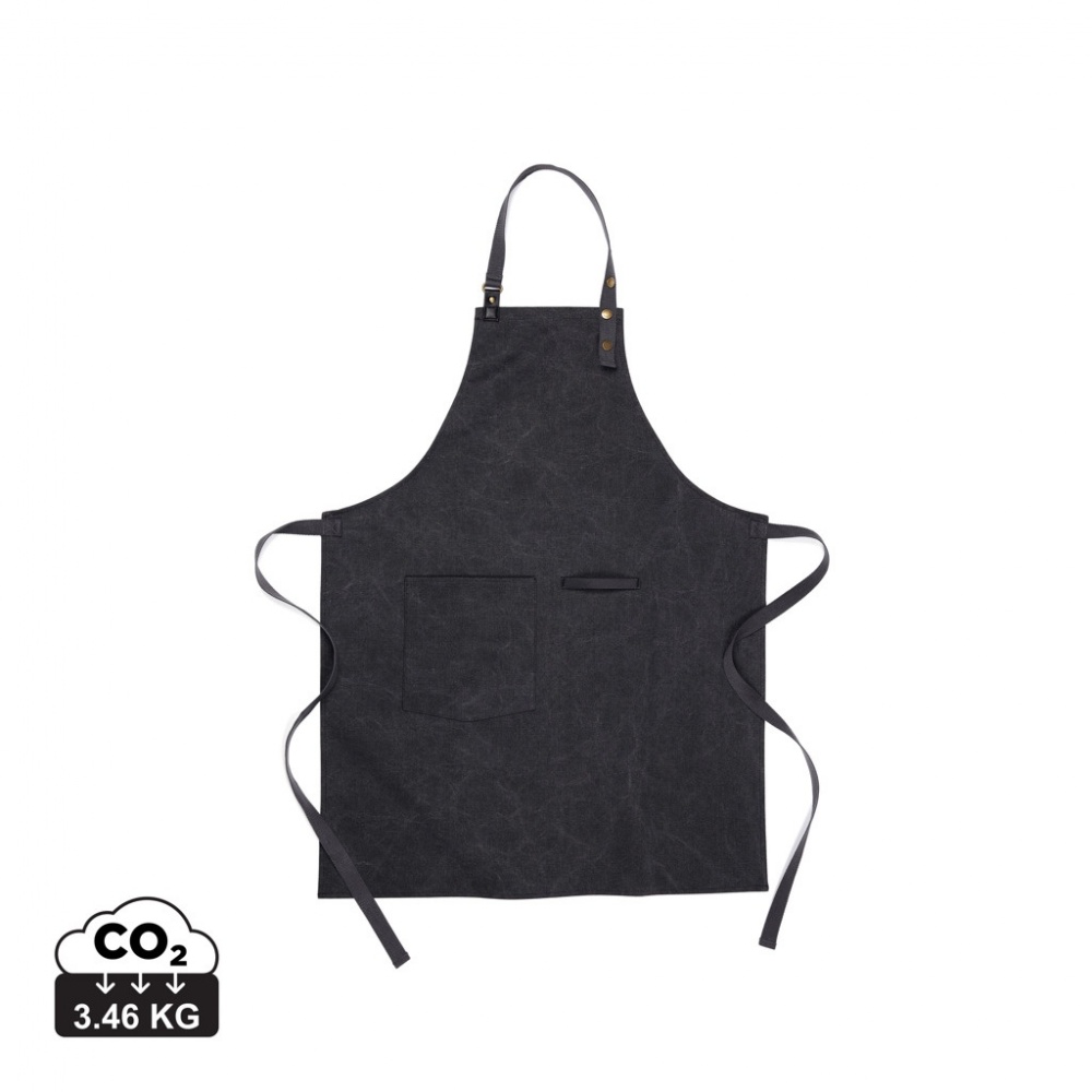 Logo trade promotional product photo of: VINGA Tome GRS recycled canvas Apron