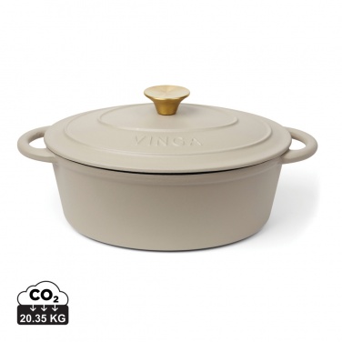 Logo trade promotional items image of: VINGA Monte enameled cast iron pot 3.5L