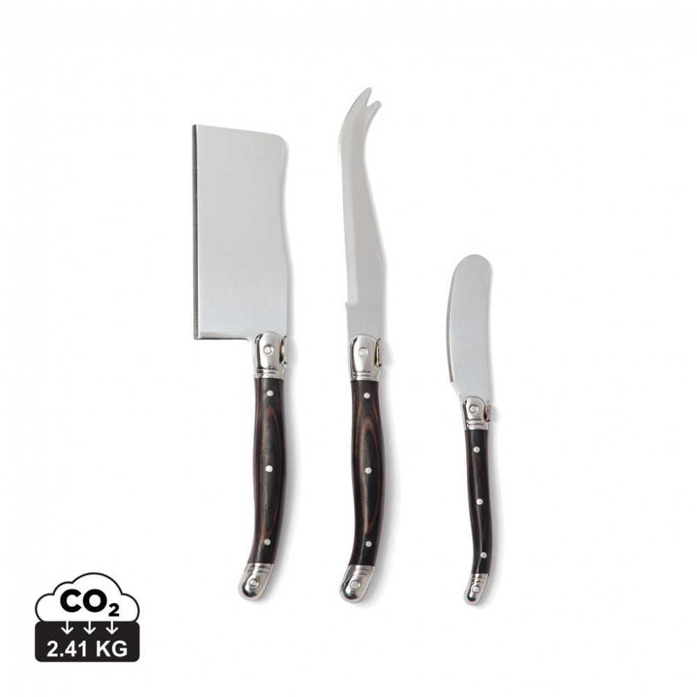 Logo trade promotional product photo of: VINGA Gigaro cheese knives