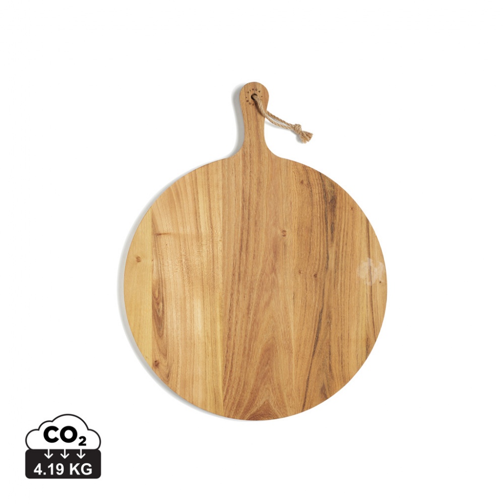 Logo trade promotional merchandise photo of: VINGA Buscot Round Serving Board