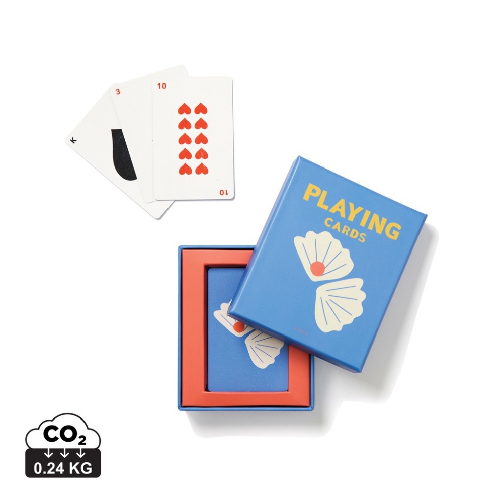 Logo trade promotional gifts picture of: VINGA Playing cards coffee table edt.