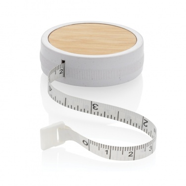 Logotrade business gift image of: RCS recycled plastic & bamboo tailor tape