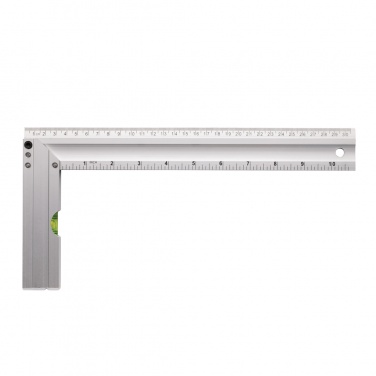 Logo trade promotional gifts image of: Ruler with level