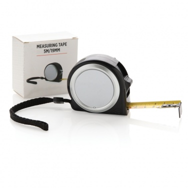 Logo trade promotional gifts image of: Measuring tape - 5m/19mm